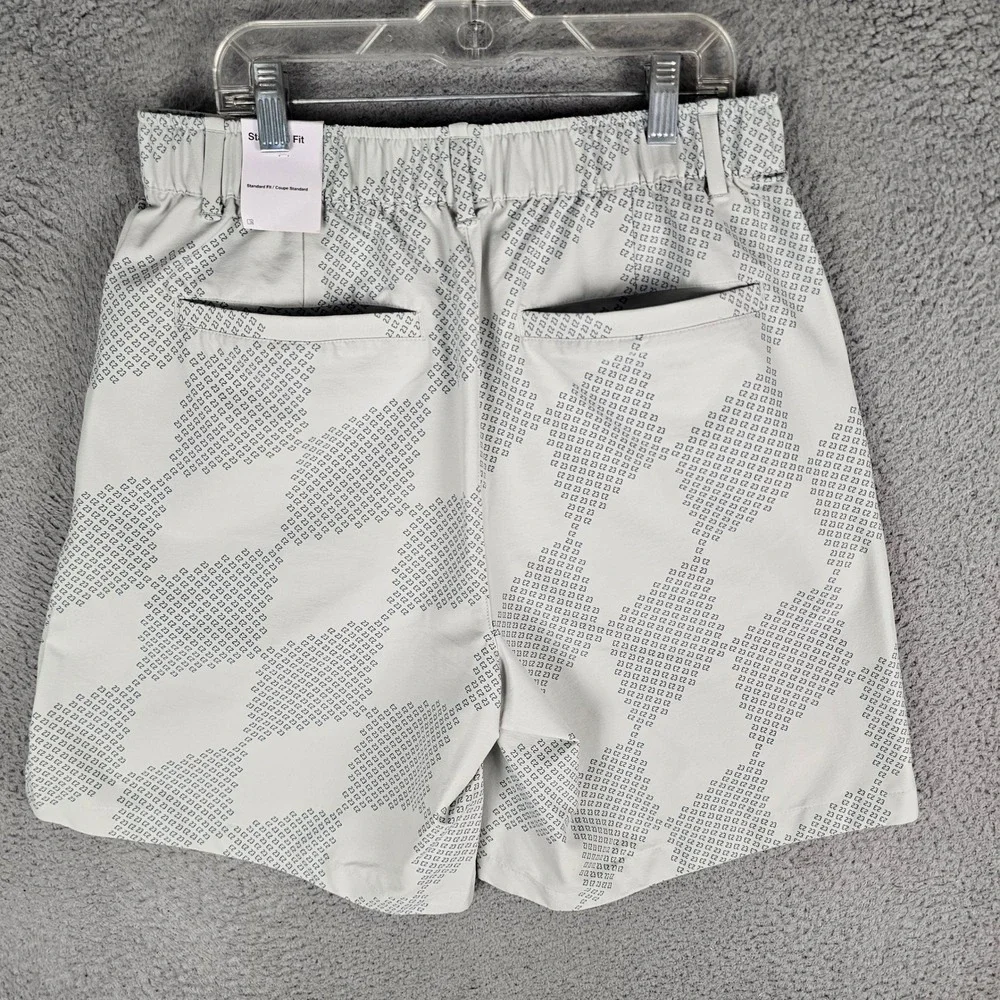 Jordan Golf Shorts Mens M Grey HQ8675-034 Dri-FIT 23 Print Performance Athletic